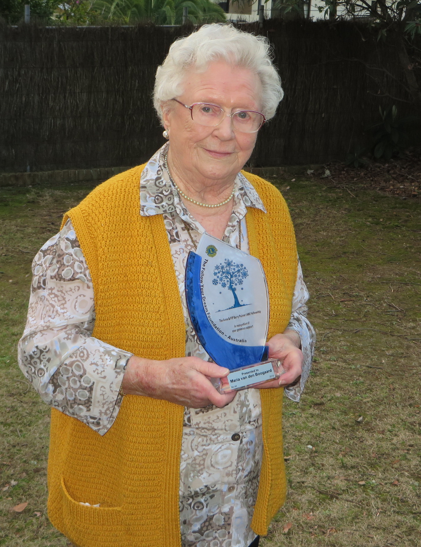 TFYDF-Award-to-Maria-on-her-95th-birthday